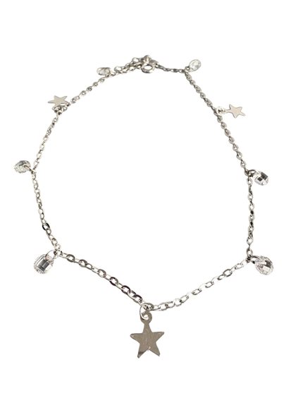 Cavigliera Domar Donna in Oro bianco CAOR-280 - CAOR-280